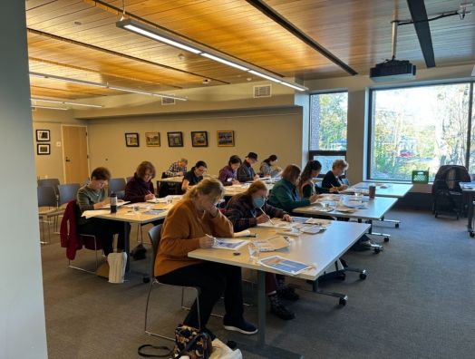 Sherborn’s serene Watercolor Class debut