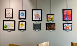 Local artist displays work of youths