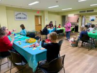 Earth Day crafting at DTL