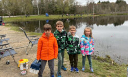 Fishing for fun at Channing Pond