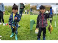 Fishing for fun at Buckmaster Pond