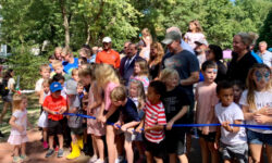 Grand opening of Hinkley Playground