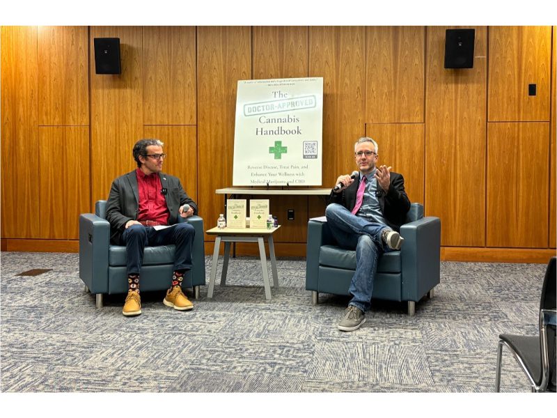 Dr. Caplan discusses recent book at NFPL