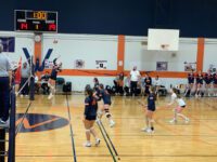 Walpole volleyball nearly spikes Natick