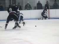 Boys’ hockey battles Medfield