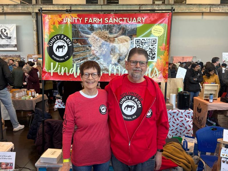 Unity Farm Sanctuary visits RI VegFest