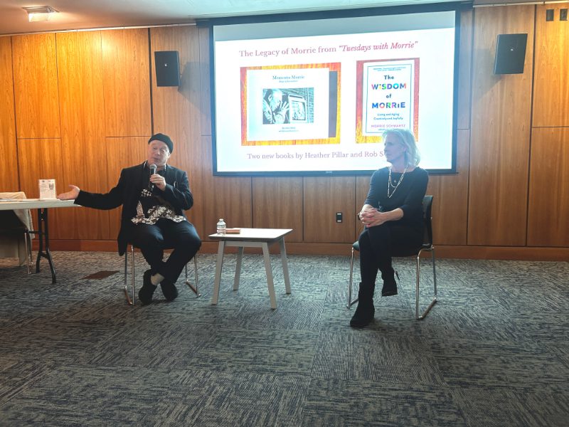 Schwartz and Pillar discuss The Legacy of Morrie