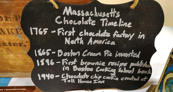 History of Chocolate in Massachusetts 
