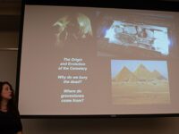 Gravestone Girls visit Walpole Public Library