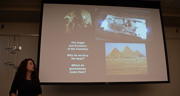 Gravestone Girls visit Walpole Public Library