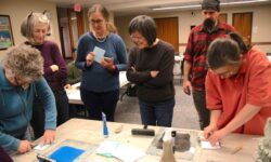 Crafting poems into printed art at NFPL