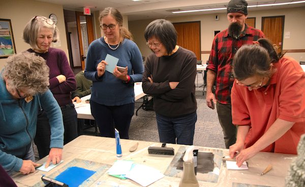 Crafting poems into printed art at NFPL