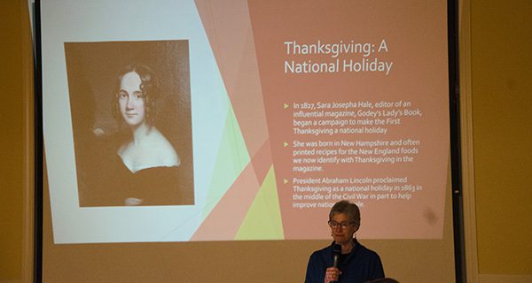 Clara Silverstein discusses first Thanksgiving