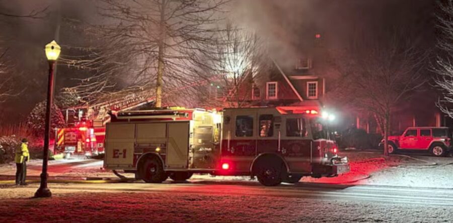 Tragic fire results in death on Christmas Eve