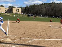 Wamps womp Timberwolves in softball opener