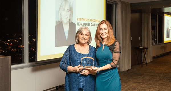 Needham’s Garlick honored at Arc Gala